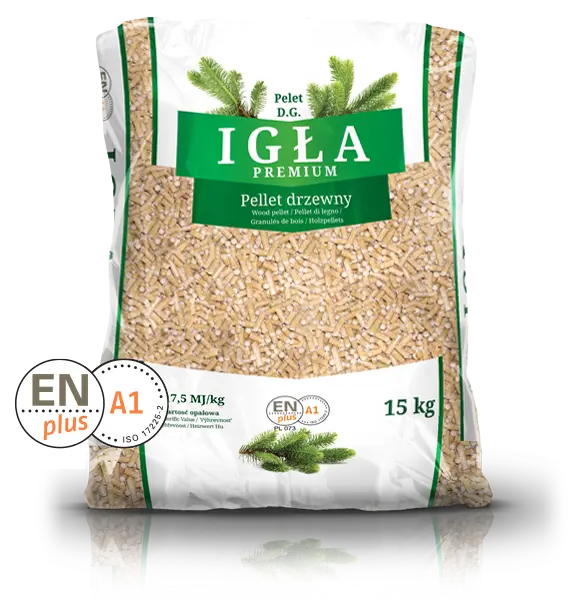 Pellet drzewny IGŁA Premium