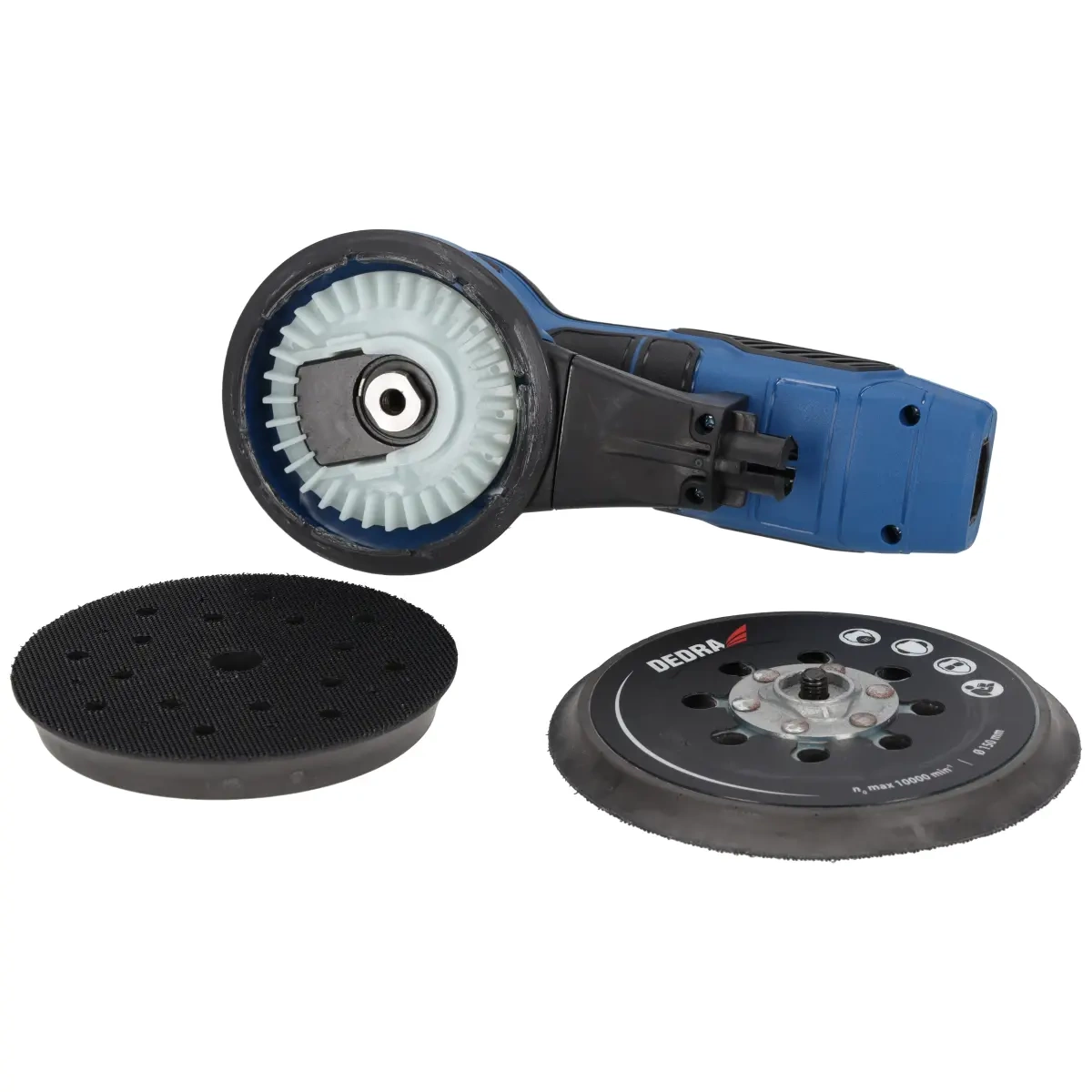 Szlifierka mimośrodowa z wymiennymi padami 125/150mm, DEDRA DED7983 350W