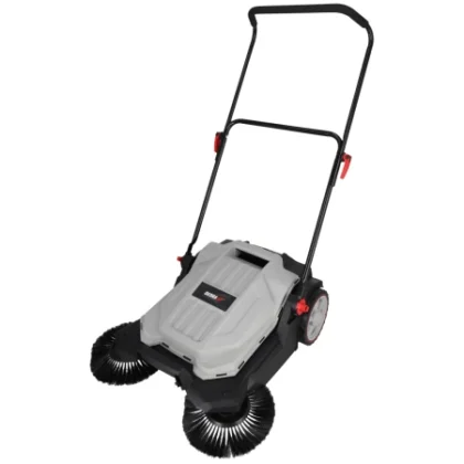 Zamiatarka ręczna DEDRA DED8802 3 szczotki, 650mm szerokość czyszczenia, 18l zbiornik